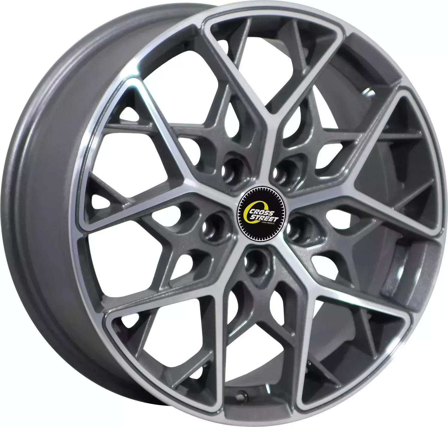 Диск автомобильный CROSS STREET CR-20 6.5x16/5x112 ET46 D57.1 GMF 6.5X16/5X112