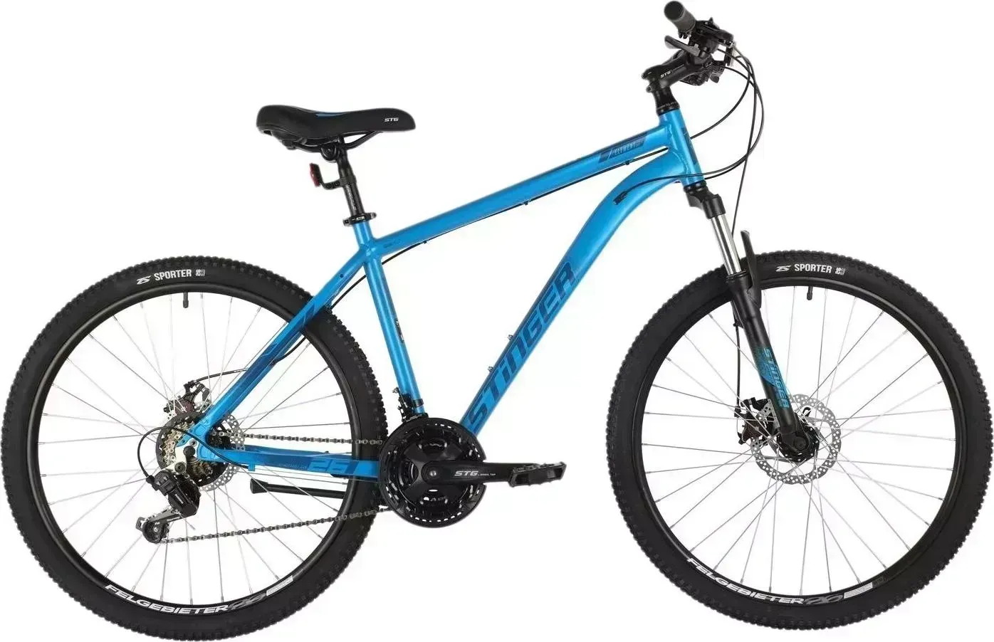 Велосипед STINGER 26 Element Evo рама 16, синий (26AHD.ELEMEVO.16BL1)