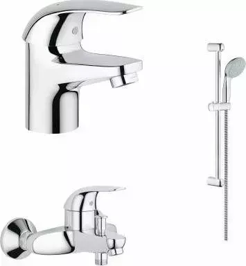 Смеситель для ванны Grohe Euroeco 124428