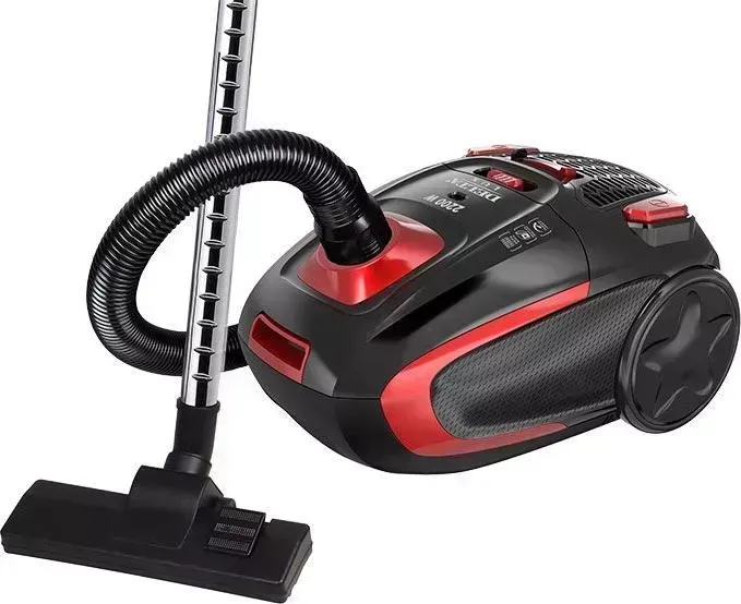 Пылесос DELTA LUX DL-0848 черный с красным