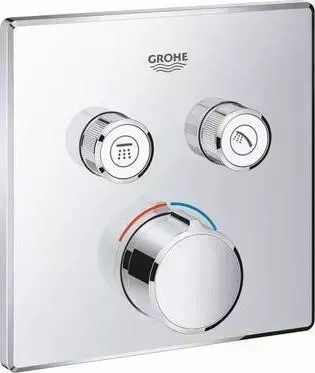 Смеситель для ванны Grohe Grohtherm SmartControl 29148000 (внешняя монтажная часть)