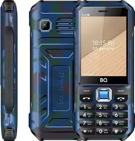 Телефон BQ 2824 Tank T CAMOUFLAGE BLUE
