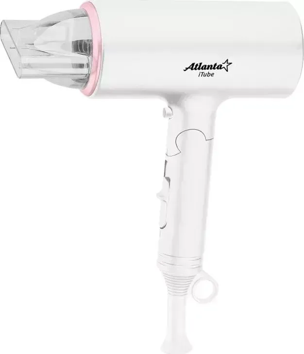 Фен ATLANTA ATH-6765 белый