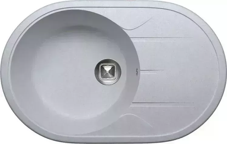 Мойка кухонная TOLERO R-116 серый металлик (001)