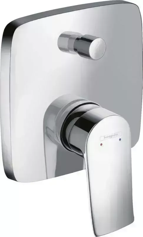 Смеситель для ванны Hansgrohe HansGrohe Metris 31451000 (внешняя монтажная часть)