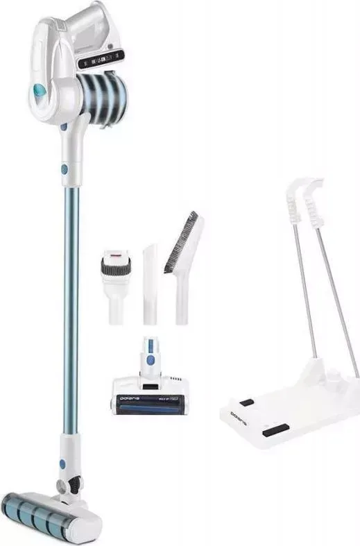 Пылесос POLARIS PVCS 4000 белый/бирюзовый HandStick PRO