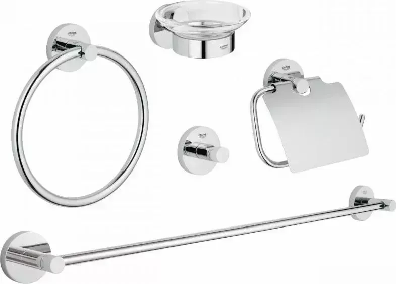 Аксессуар Grohe 40344001 Essentials набор 5пр.