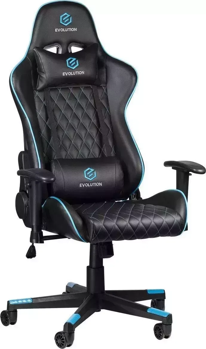 Кресло офисное Evolution Tactic 1 Black/Blue