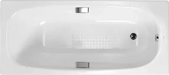 Стальная ванна  Ванна GALA VANESA стальная 150х75х42, ручки, звукоизоляция, anti-slip (6735001)