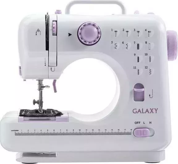 Швейная машина GALAXY GL6500 белый/розовый