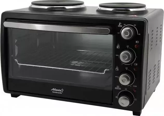 Мини-печь ATLANTA ATH-1410 black