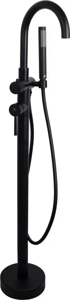 Смеситель для ванны KAISER Merkur 26282-2 Matt Black