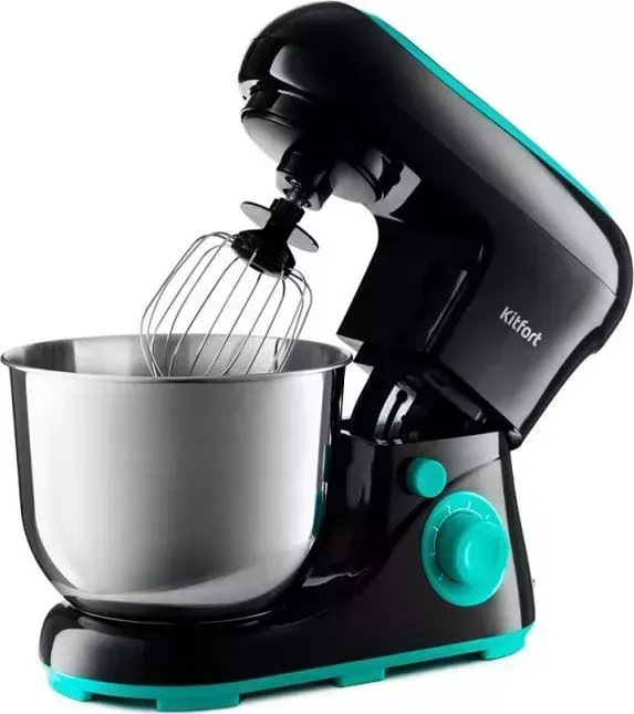 Миксер KITFORT KT-3046-2 черно-бирюзовый