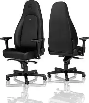 Кресло  Noblechairs ICON Ed. Black (NBL-ICN-PU-BED) PU Hybrid Leather / black