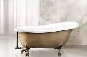 Акриловая ванна BELBANGO 170x80.5x81.5 см свободностоящая исполнение бронза (Antic bronzo laccato) (BB04-BRN/BIA)