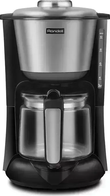 Кофеварка RONDELL RDE-1100 серебристый