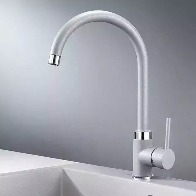 Смеситель для кухни Granula 2125 алюминиум