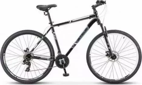 Велосипед STELS Navigator-700 MD 27.5 F020 Чёрный/белый (LU096006 LU088939 19)