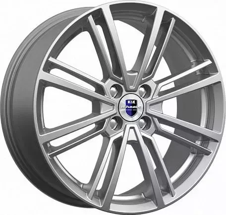 Диск автомобильный КиК Эрфурт 7x17/4x100 ET41 D60.1 дарк-платинум 7X17/4X100