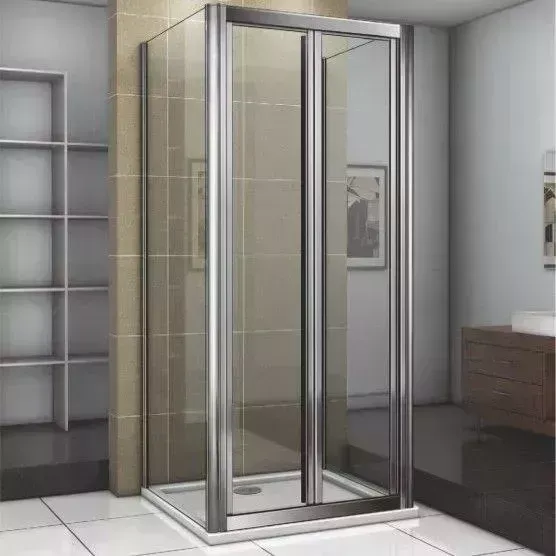 Душевой уголок Good Door Infinity SD+SP 100х70 матовый Grape, хром
