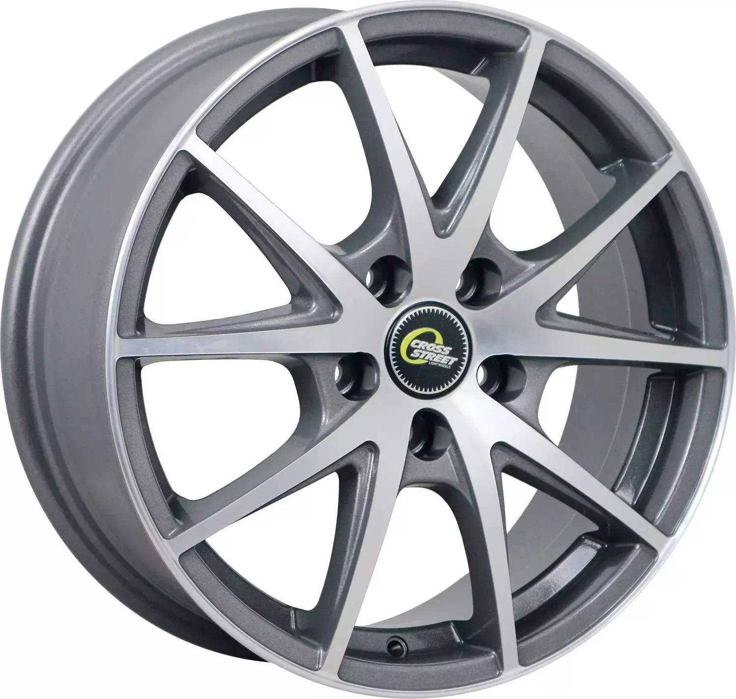 Диск автомобильный CROSS STREET CR-17 6.5x16/5x114.3 ET46 D67.1 GMF 6.5X16/5X114.3