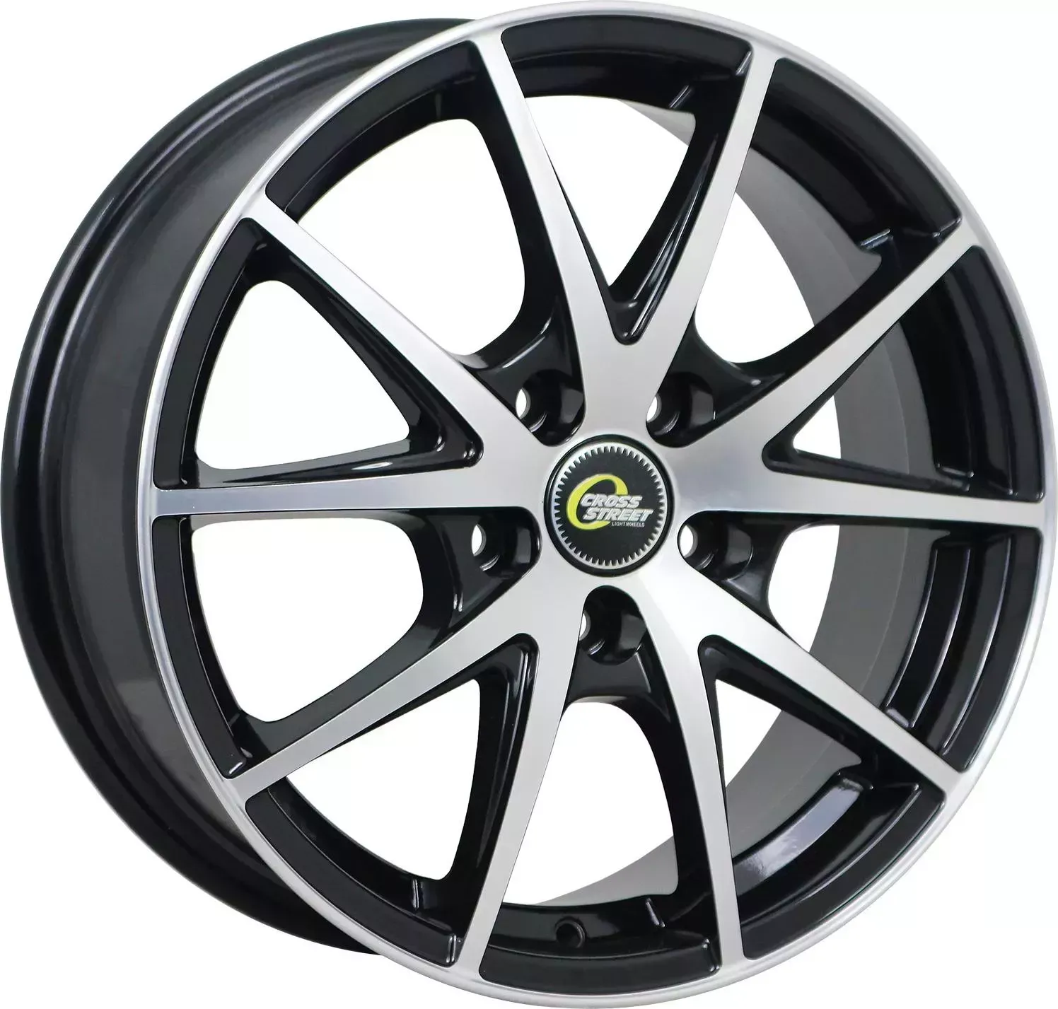 Диск автомобильный CROSS STREET CR-17 6.5x16/5x112 ET46 D57.1 BKF 6.5X16/5X112