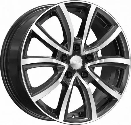 Диск автомобильный СКАД ОНТАРИО 7x17/5x114.3 ET45 D66.1 Алмаз 7X17/5X114.3