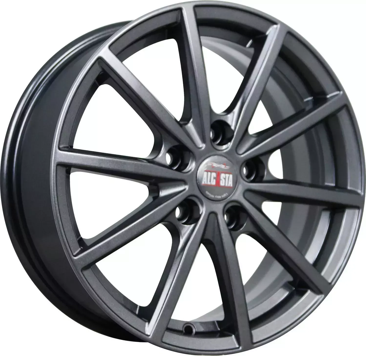 Диск автомобильный ALCASTA_Россия ALCASTA M61 7x17/5x110 ET39 D65.1 GRAPHITE 7X17/5X110