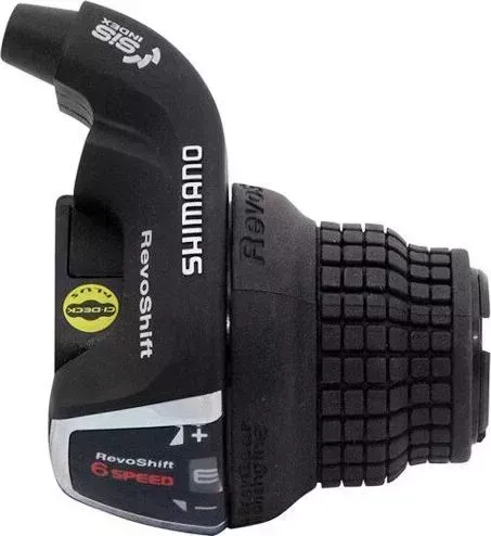 Шифтер Shimano Tourney, RS35, прав, 6 ск, тр. 2050 мм, б/уп.