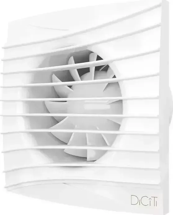 Вентилятор DICITI Silent D125 с обратным клапаном (SILENT 5C TURBO)