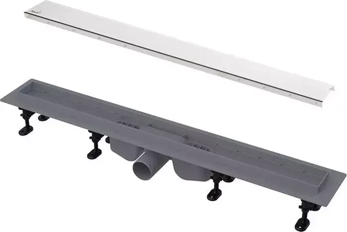 Душевой лоток AlcaPlast APZ12 Optimal с решеткой Solid (APZ12-850, SOLID-850M)