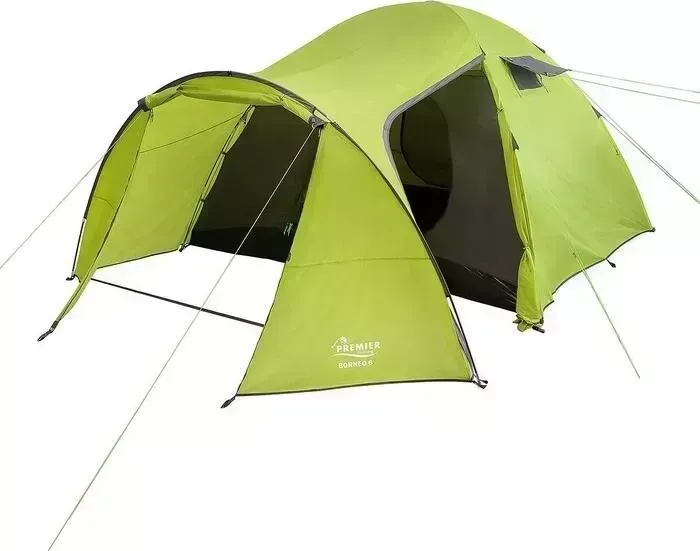 Палатка Premier Fishing BORNEO-6-G зеленая (PR B-6-G)