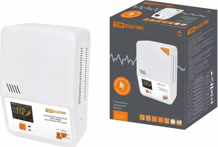 Стабилизатор напряжения TDM ELECTRIC ССР1-1-8 кВА
