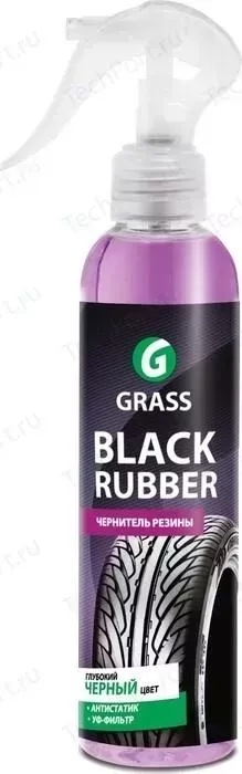 Полироль GRASS для шин Black Rubber, 250 мл