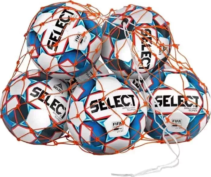 Сетка Select для мячей оранжевый, Large на 14-16 мячей