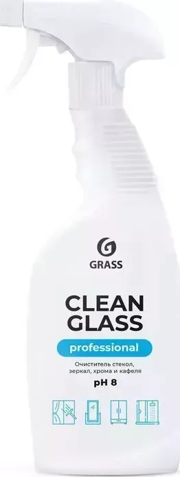 Чистящее средство GRASS Professional Clean Glass для стекол и зеркал, 600 мл(125552)