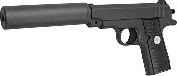 Пистолет металлический CS Toys Colt Commander (пневматика, 27,5 см) - G.2A