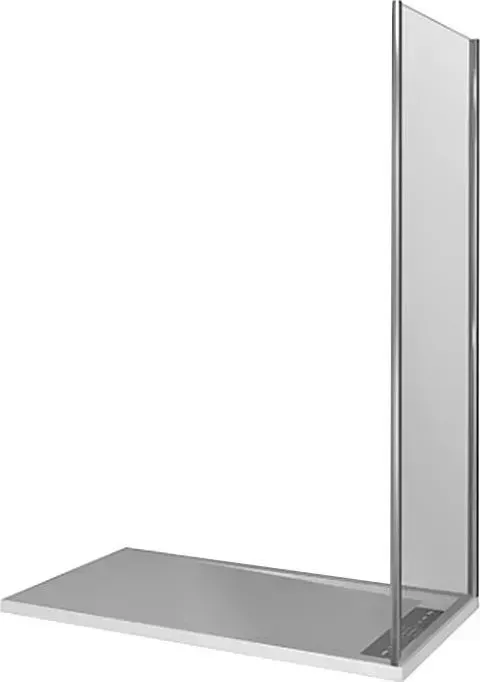 Боковая стенка Good Door Walk-In SP+P 90х195 прозрачное, хром (SP+P-90-C-CH)