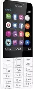 Мобиль NOKIA ный 230 DS White Silver