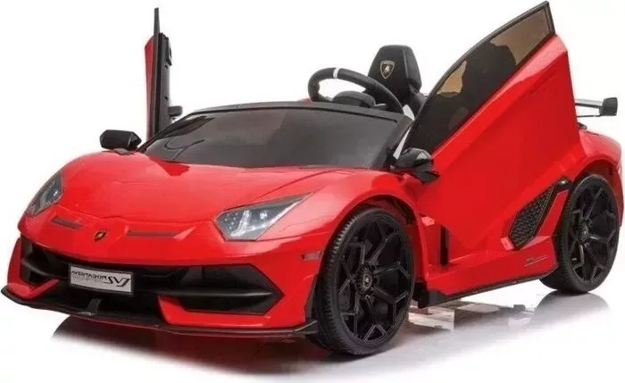 Детский электромобиль Hollicy Lamborghini Aventador SVJ Red Carbon (дрифт, 15 км/ч, 24V) - SX2028S-RED