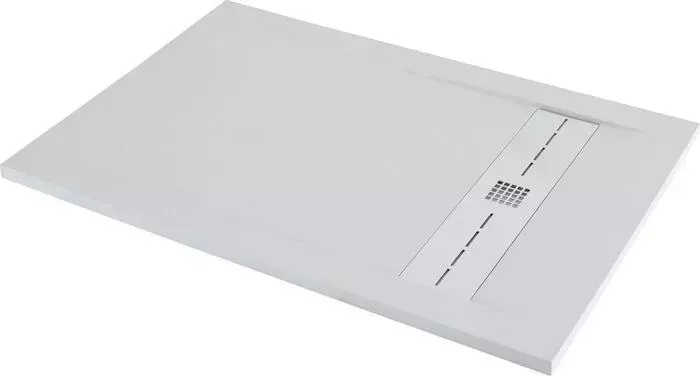 Душевой поддон AQUANET Delight 120x80 с сифоном, серый камень