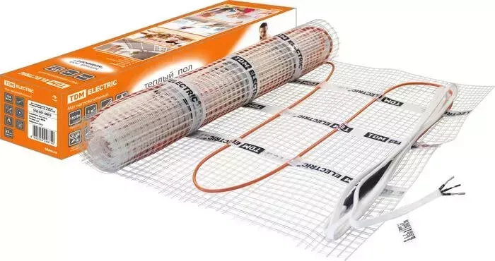 Мат нагревательный TDM ELECTRIC "Комфорт" МН двухжильный, 2 кв. м, 300 Вт