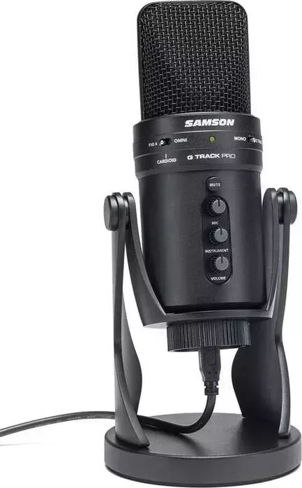 Микрофон конденсаторный Samson G-track PRO 24-битный USB со встроенным аудиоинтерфейсом