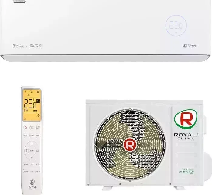 Инверторная плит-система с приточной вентиляцией ROYAL CLIMA RCI-RF30HN