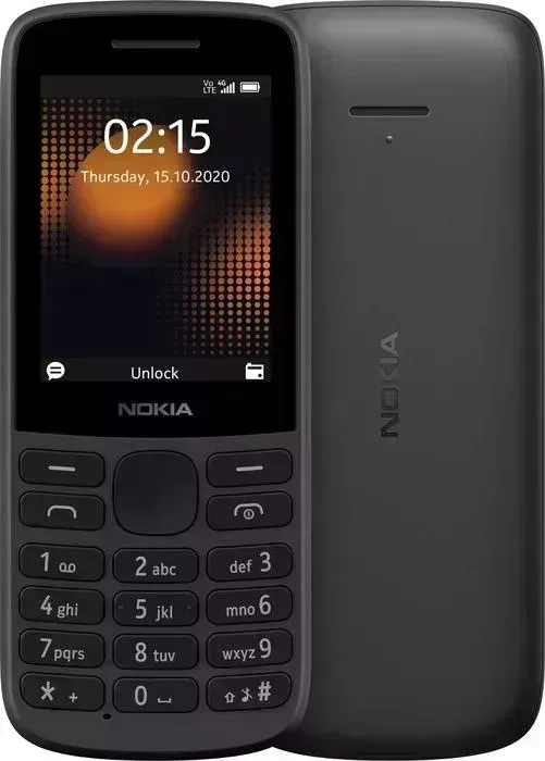 Мобильный телефон NOKIA 215 4G DS Black