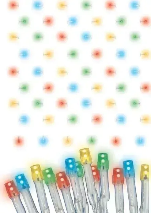 Гирлянда UNIEL на солнечных батареях (UL-00006539) Занавес USL-S-132/PT1515 Multicolor Curtain