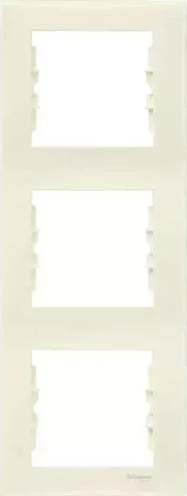 Рамка Schneider Electric 3-постовая вертикальная Sedna SDN5801347