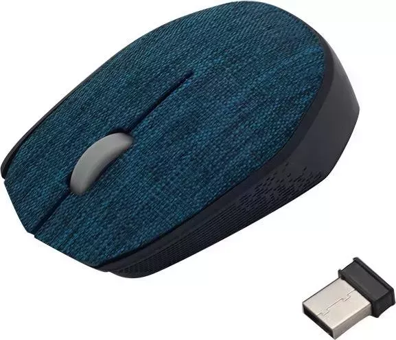 Мышь проводная RITMIX RMW-611 blue fabric