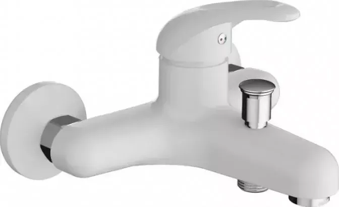 Смеситель для ванны COMFORT Dorff D8010000WH белый