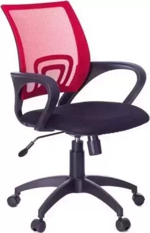 Кресло офисное  Яр Sti-Ko44/red спинка сетка красный, сиденье черный